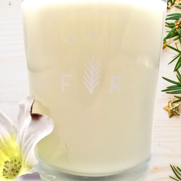 NWT Illume Frost & Fir Juniper Moss Bundled Glass Candle - Picture 4 of 15